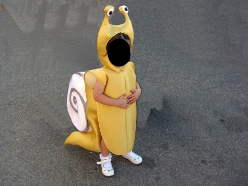 Disfraz de Caracol Infantil. Confeccionado por nosotros. Disponible en varias tallas.